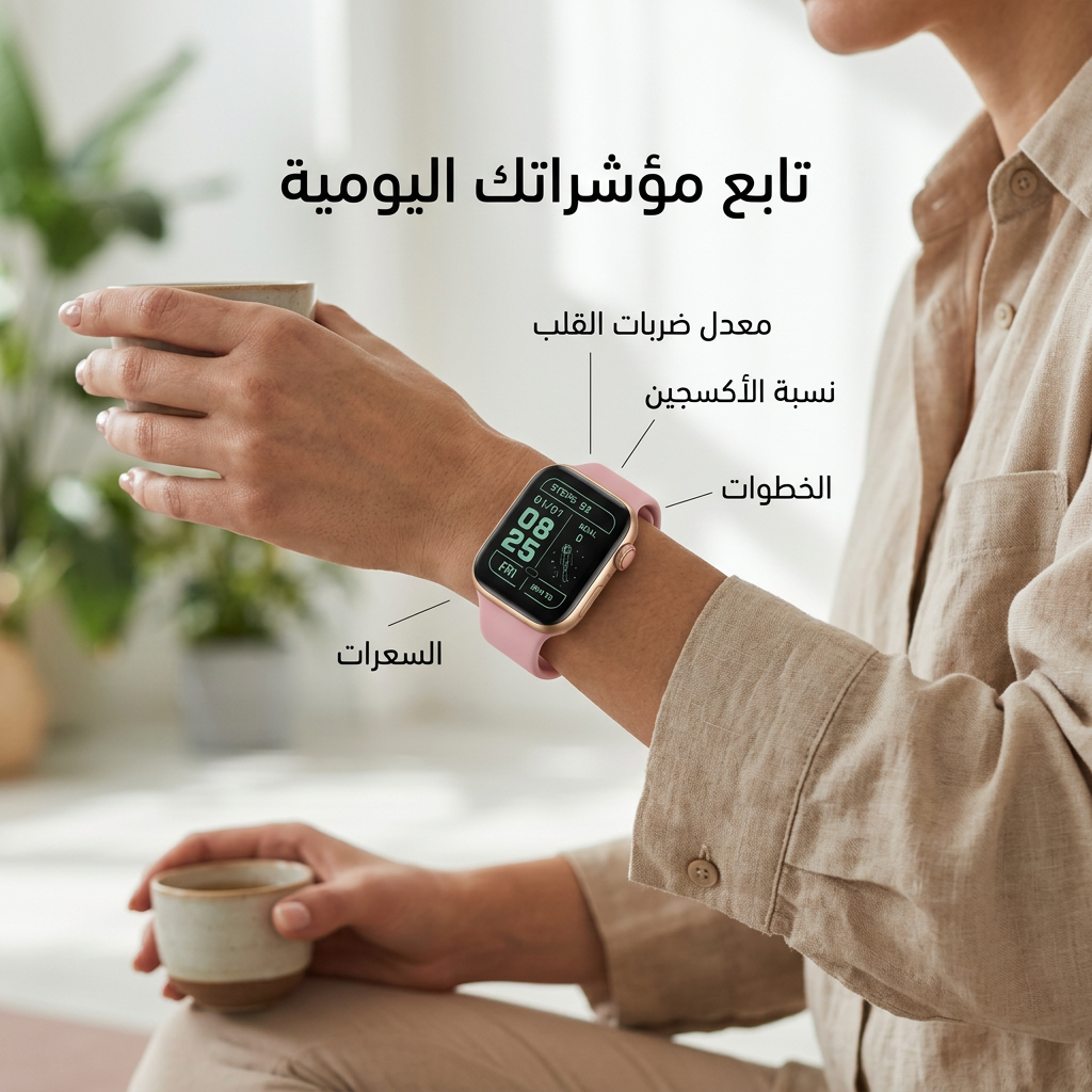 ساعة يد ذكية بسعر ١١٥ ريال