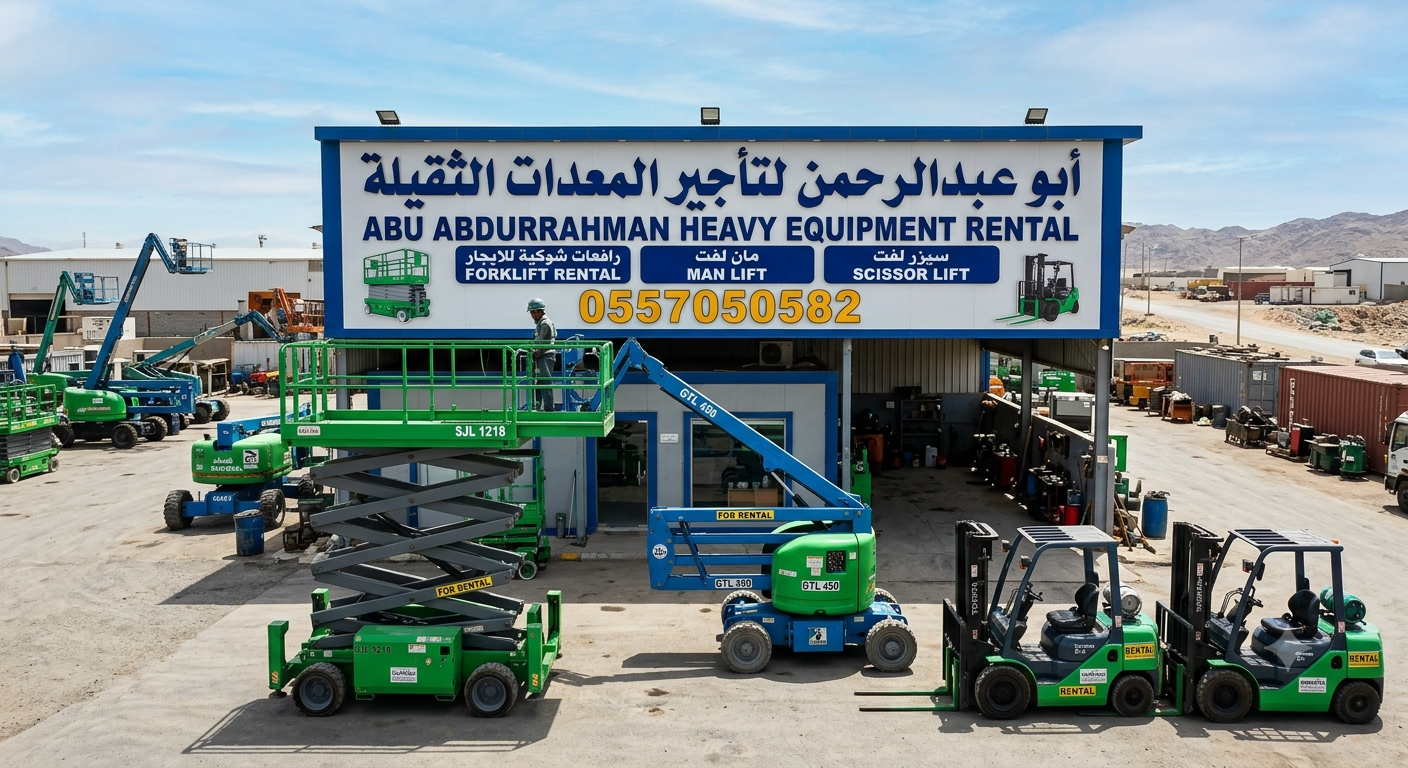 سيزرلفت مان لفت رافعات شوكية للايجار