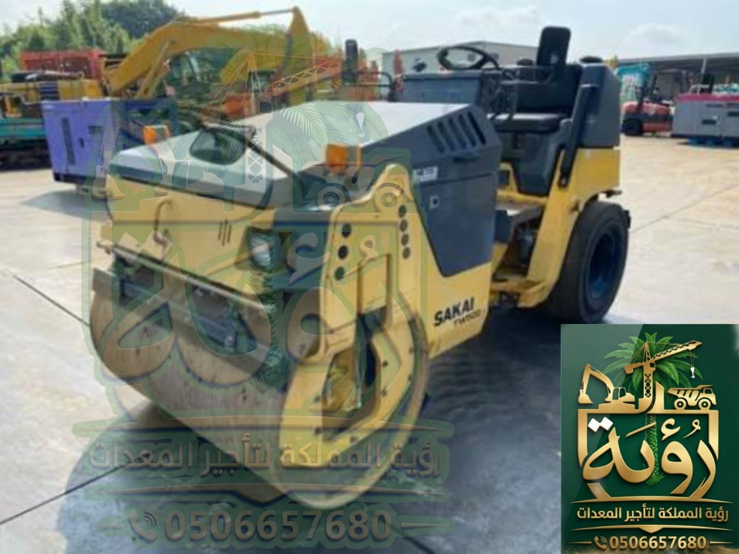 🏗️ رصاصة 1طن للإيجار في الدمام والجبيل | مدحلة | R