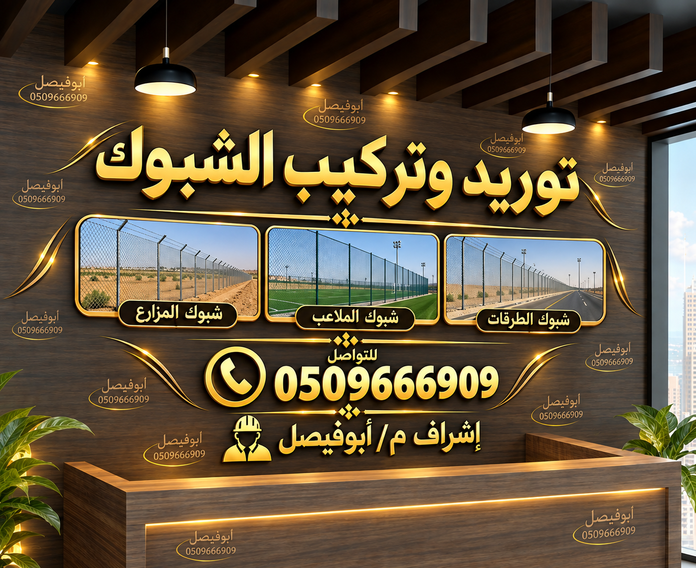 مقاول شبوك زراعية