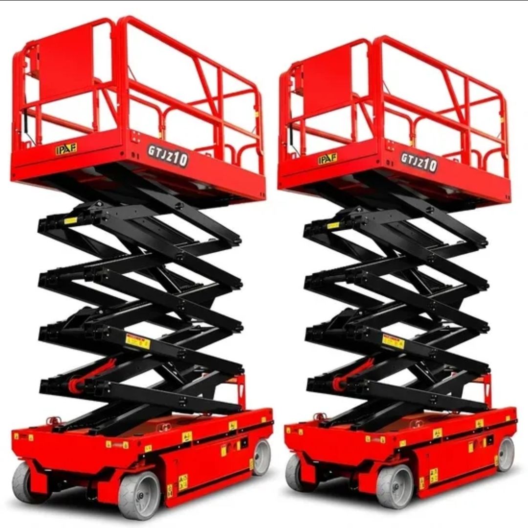 🏗️ سيزر لفت كهرباء 8 و10 و12 و14 متر للإيجار | مقا