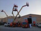 Scissor lifts and manlifts for rental in Jeddah, R