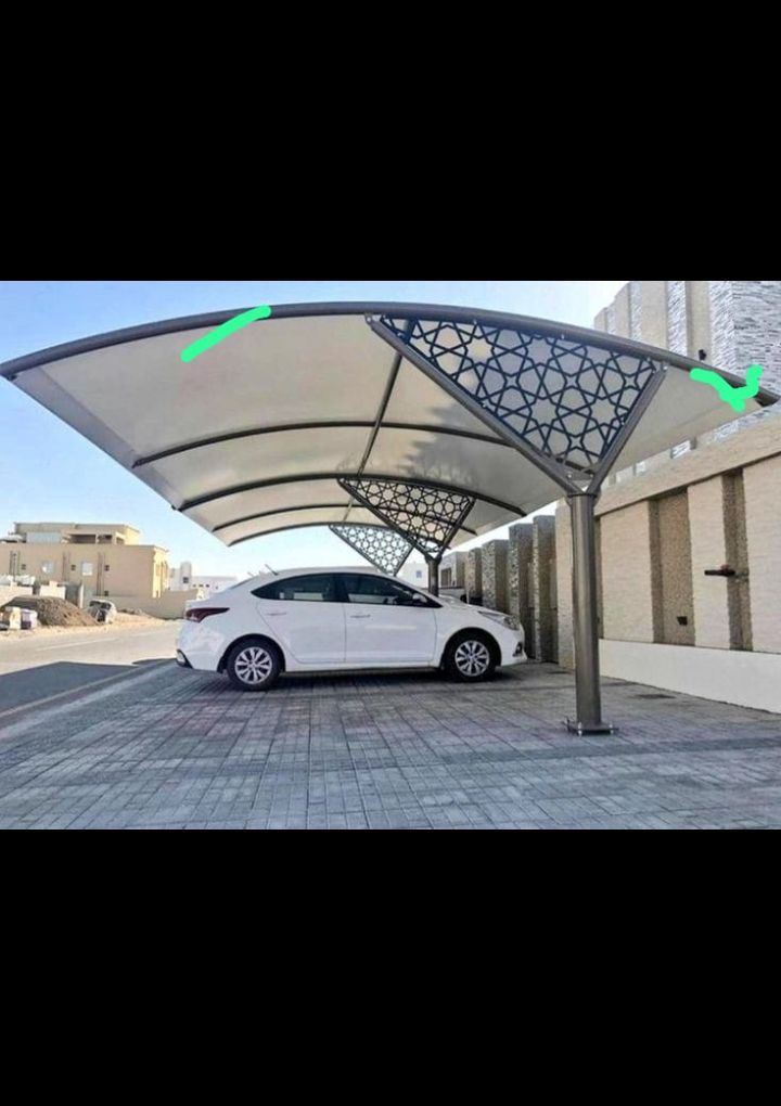 مظلات سواتر وسندويش بنل ترميم وتشظيب جده