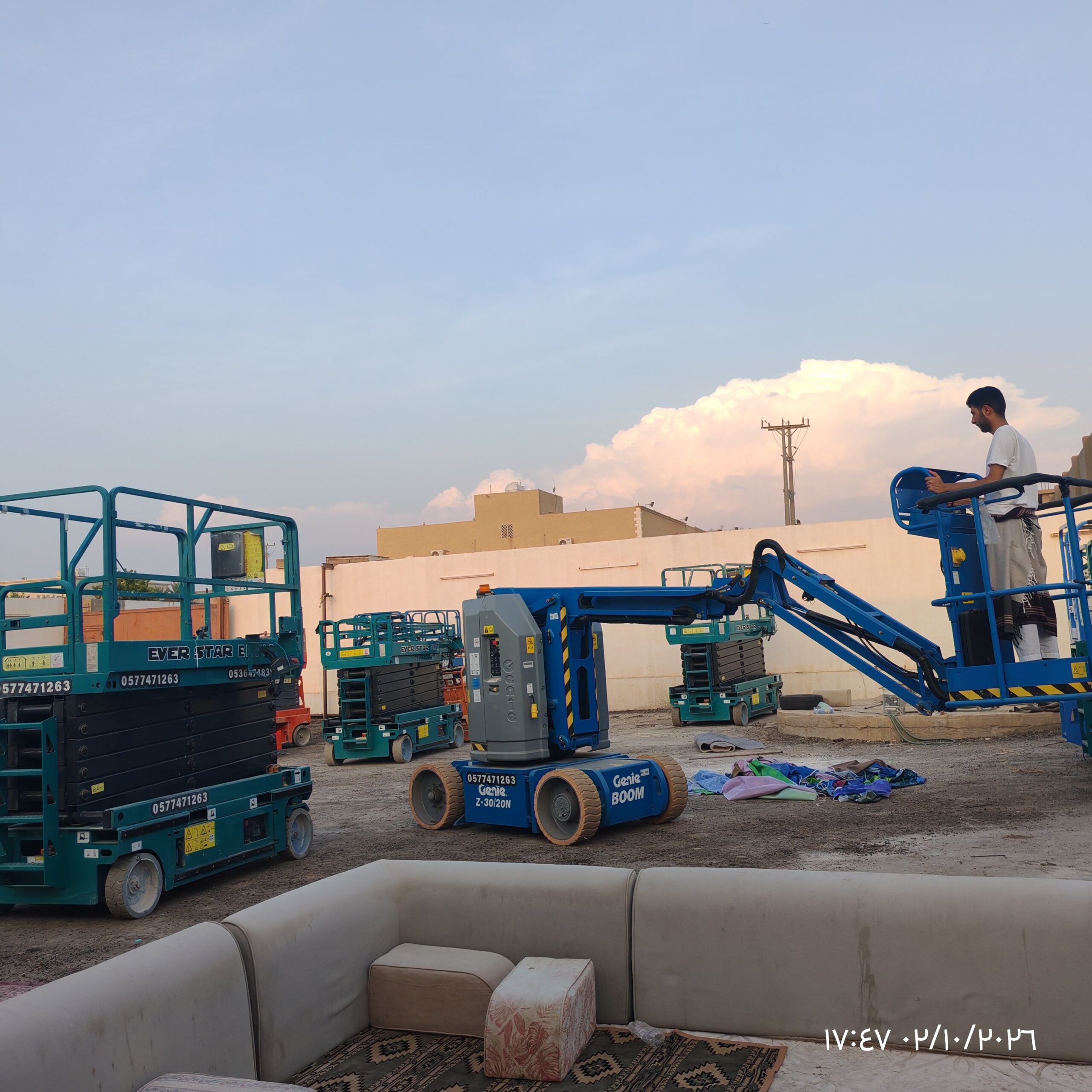 Man lift for rental