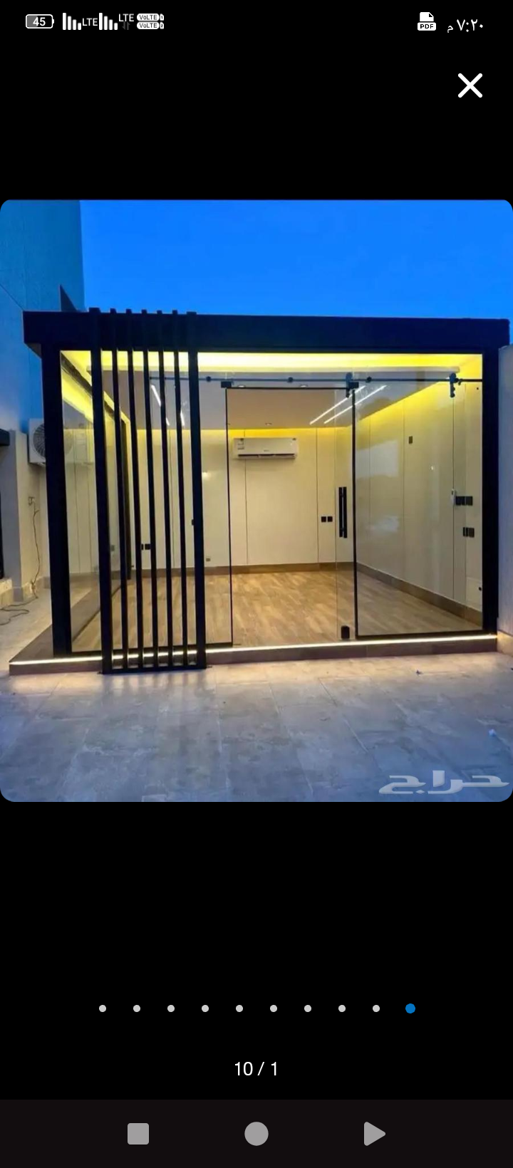 مظلات سواتر ساندويش بنل ترميم وتشظيب جده