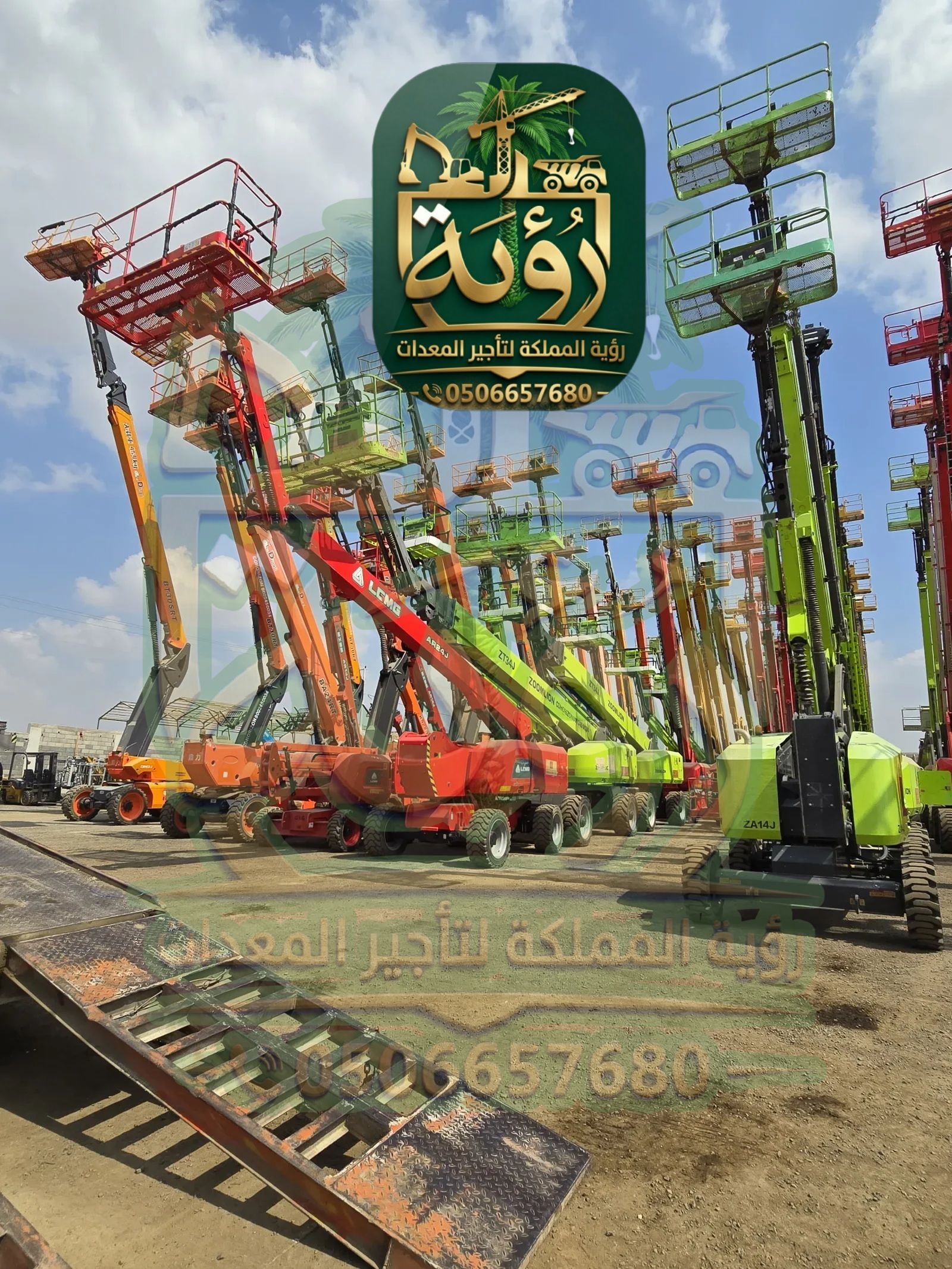 🏗️ مان لفت 12م للإيجار في الريث وضمد | بوم لفت | M